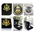 U.S CUSTOMS AND BORDER PROTECTION Challenge Coin with Special Velvet Case