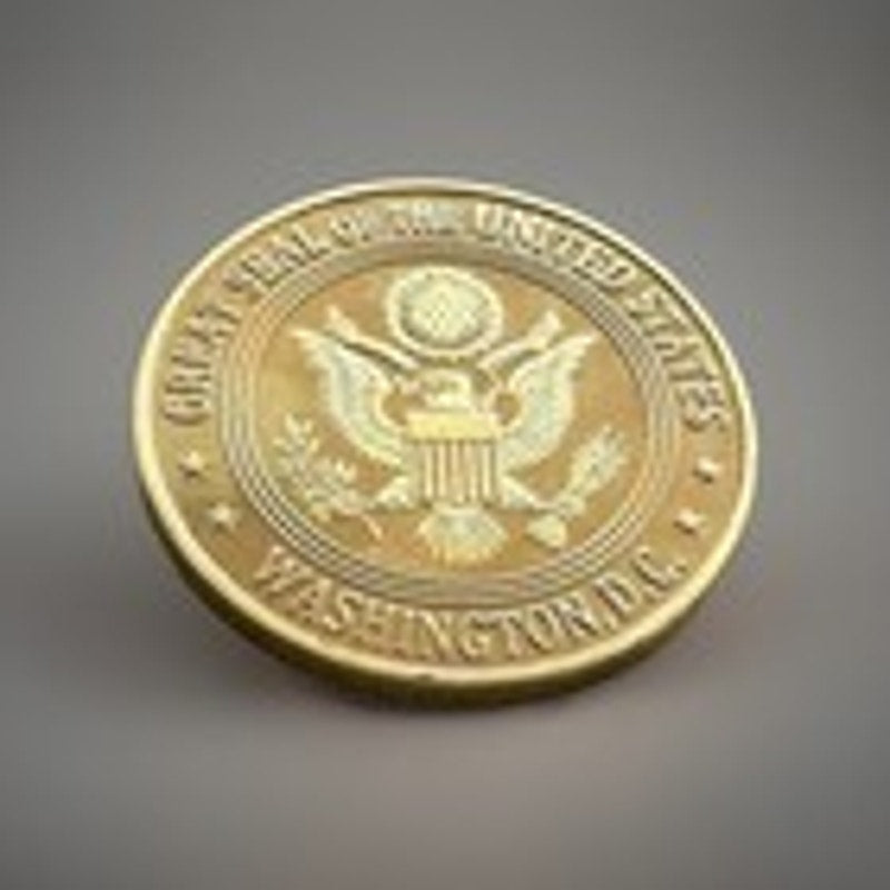 Department of Energy (DOE) Challenge Coin With Blue Velvet Case. Fast Shipping!