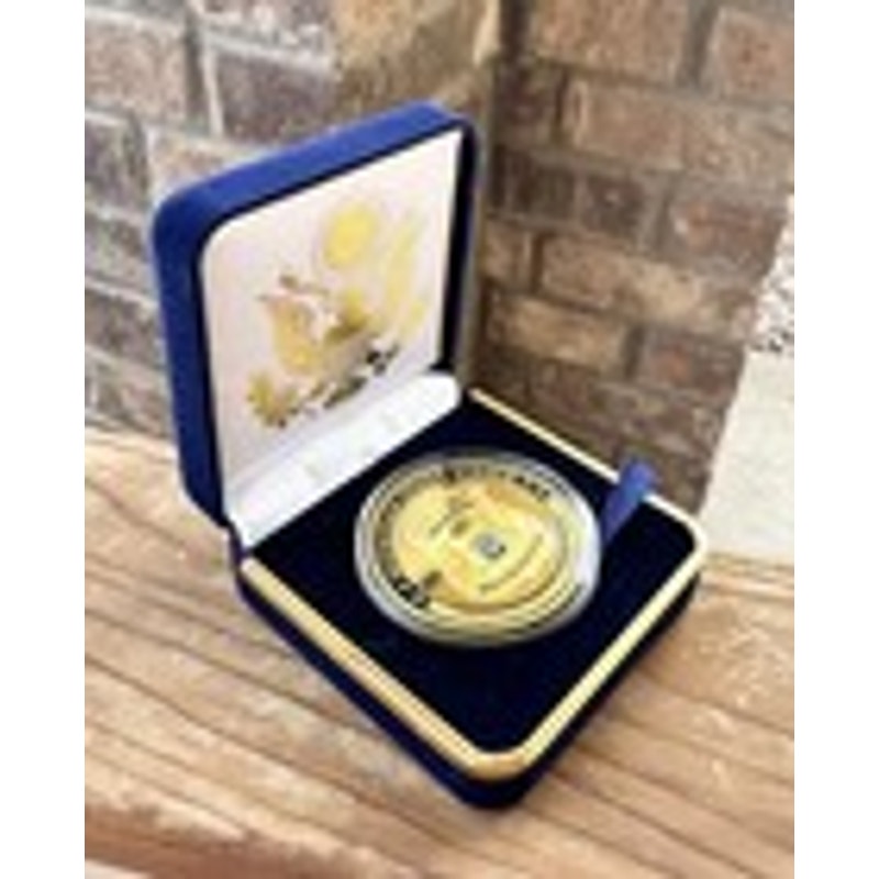 Department of Energy (DOE) Challenge Coin With Blue Velvet Case. Fast Shipping!