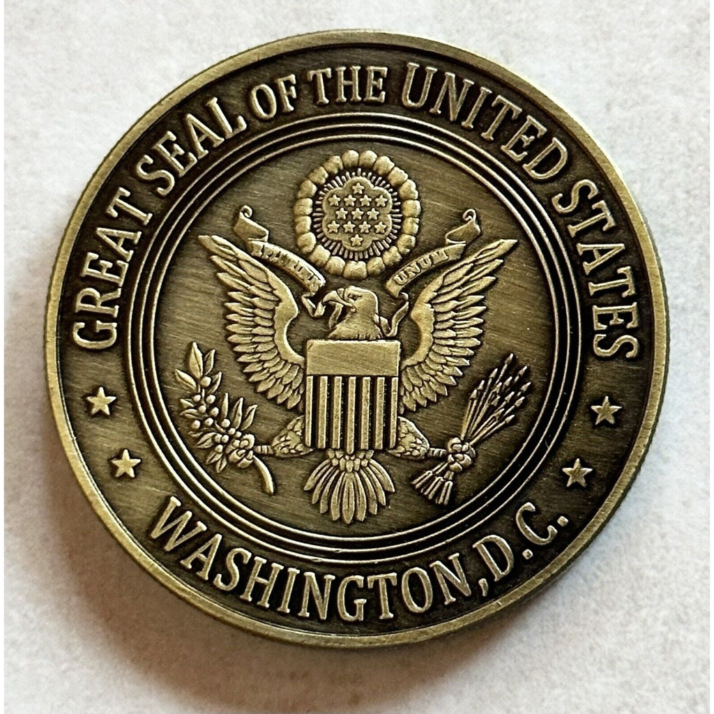CIA Central Intelligence Agency USA Metal Coin Retirement Award