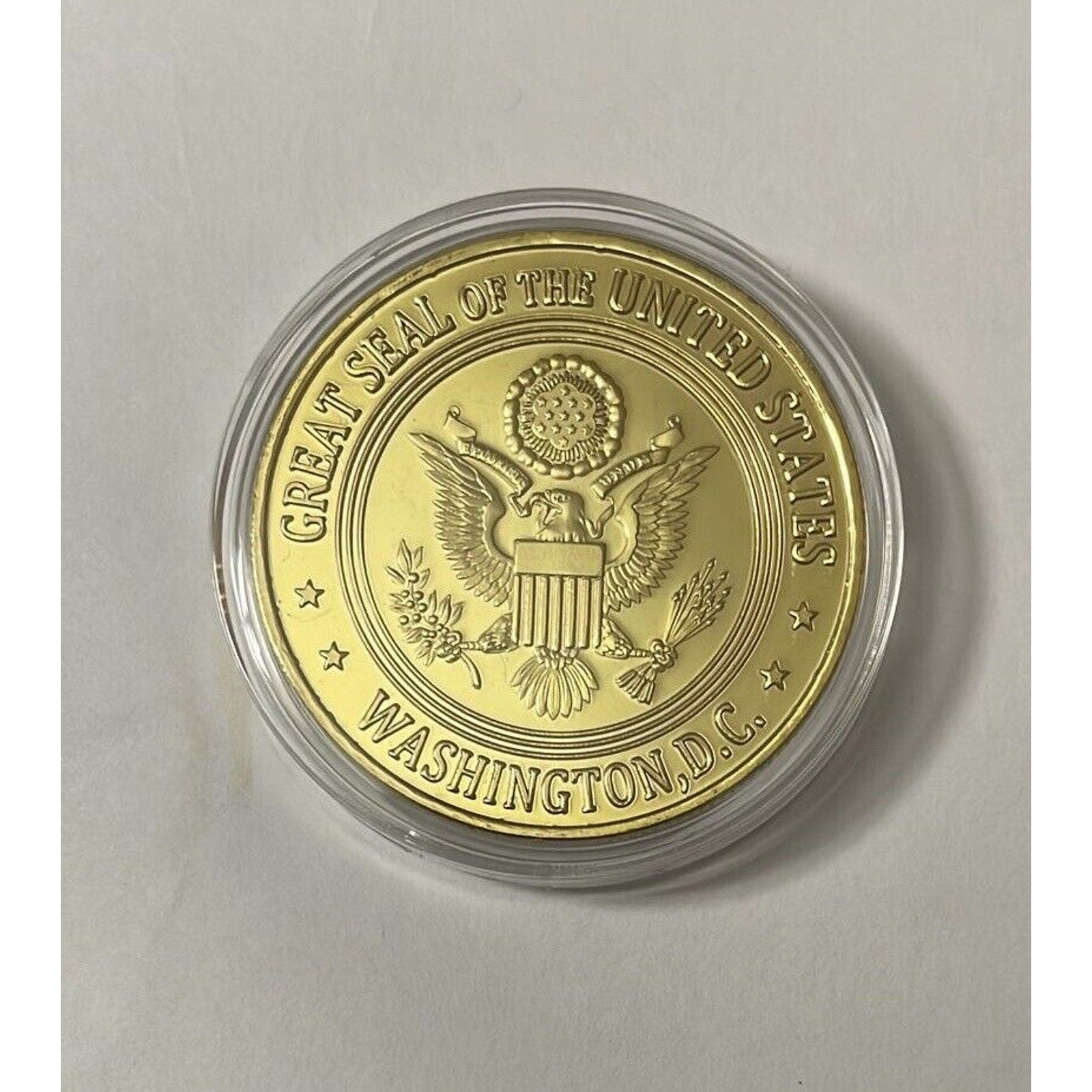 United States Courts Probation Officer Challenge Coin. New! With Velvet Case