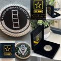 ARMY CHIEF WARRANT OFFICER 4 CHALLENGE COIN With Special Velvet Case