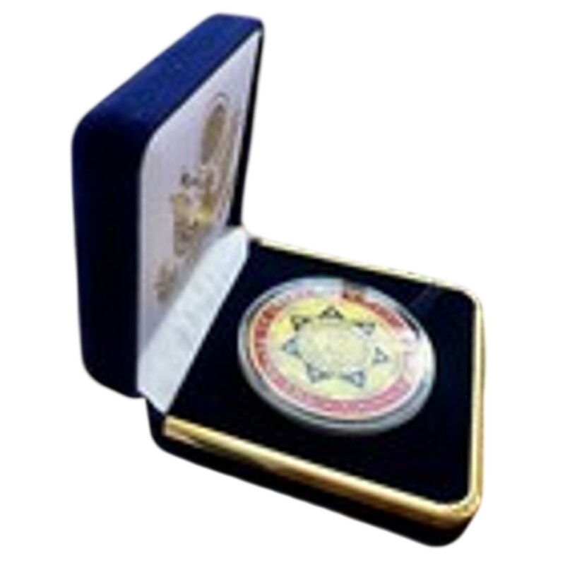 Department of Energy (DOE) Challenge Coin With Blue Velvet Case. Fast Shipping!