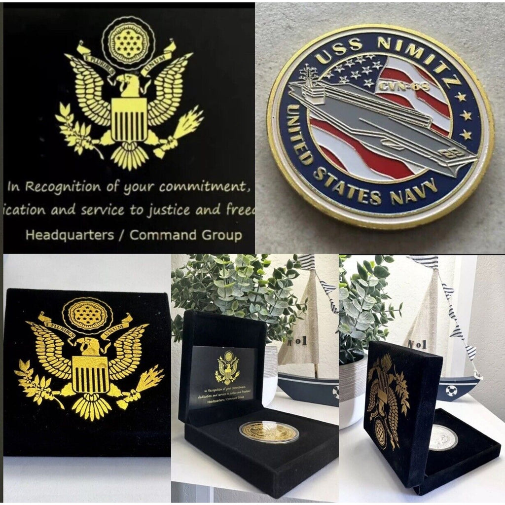 US NAVY - USS NIMITZ CVN-68 Challenge Coin USN