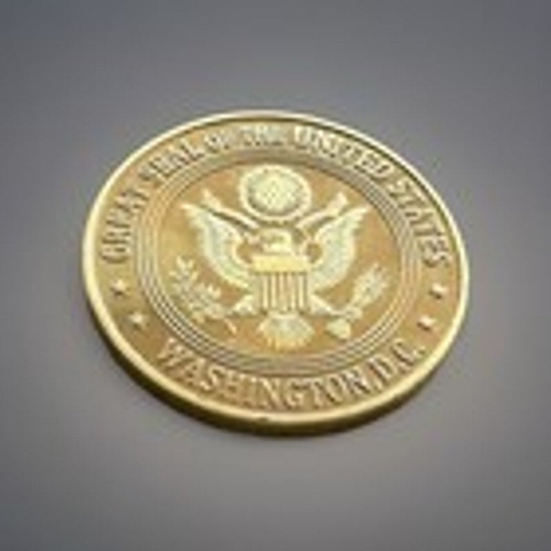 Department of Energy (DOE) Challenge Coin With Blue Velvet Case. Fast Shipping!