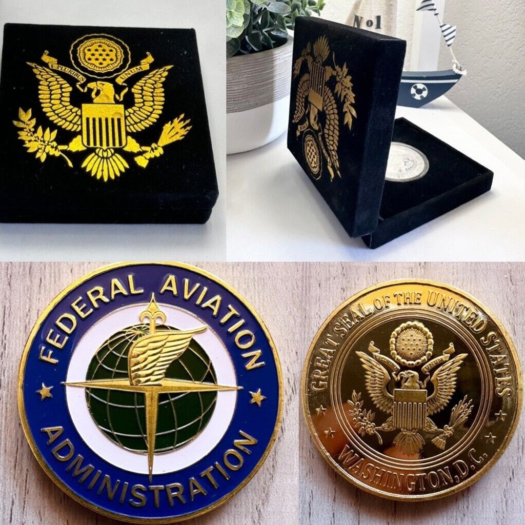 FEDERAL AVIATION ADMINISTRATION (FAA) Aircraft Separation And Control Coin