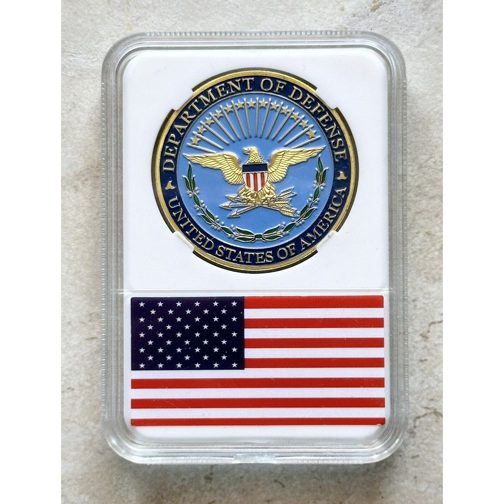 DoD Department of Defense LOGO Challenge Coin Military Army Navy Air Force