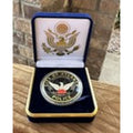 Department of Energy (DOE) Challenge Coin With Blue Velvet Case. Fast Shipping!