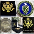 2 pcs DOE US Department of ENERGY US Government Challenge Coin - USA