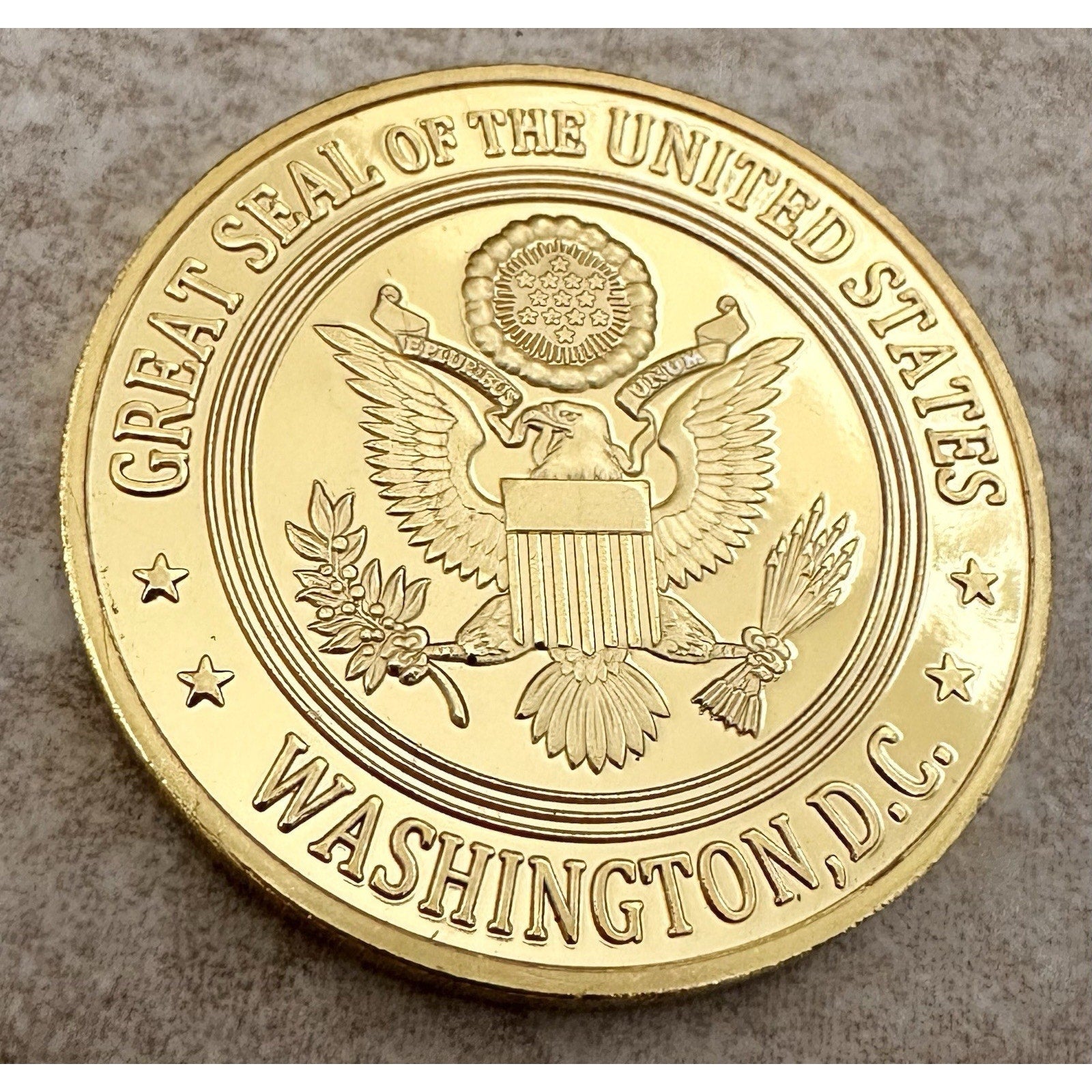 Lot Of 2 United States Secret Service Counter Sniper Team Challenge Coin