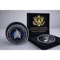 United State AIR FORCE SPACE COMMAND Challenge Coin Archivement Arward