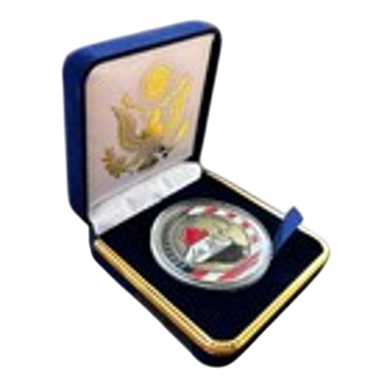 Department of Energy (DOE) Challenge Coin With Blue Velvet Case. Fast Shipping!