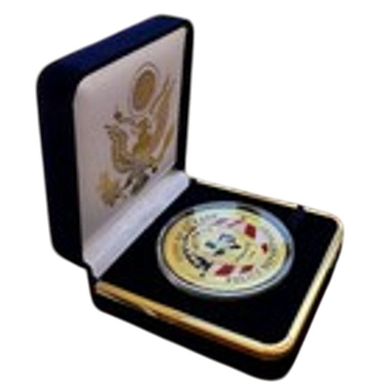 Department of Energy (DOE) Challenge Coin With Blue Velvet Case. Fast Shipping!