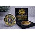 CITY OF SEATTLE, WA. Police Dept. Challenge Coin w/ Retirement Award
