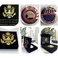 Thank You For Your Service "Honoring All Who Served" Challenge Coin veteran USA