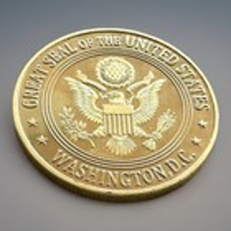 Department of Energy (DOE) Challenge Coin With Blue Velvet Case. Fast Shipping!