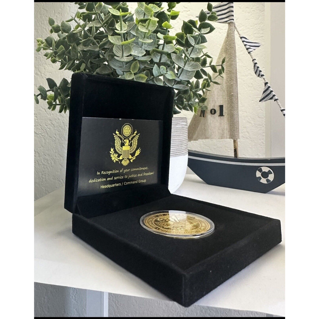 CITY OF PITTSBURGH POLICE DEPT Challenge Coin Come With Special Velvet Case