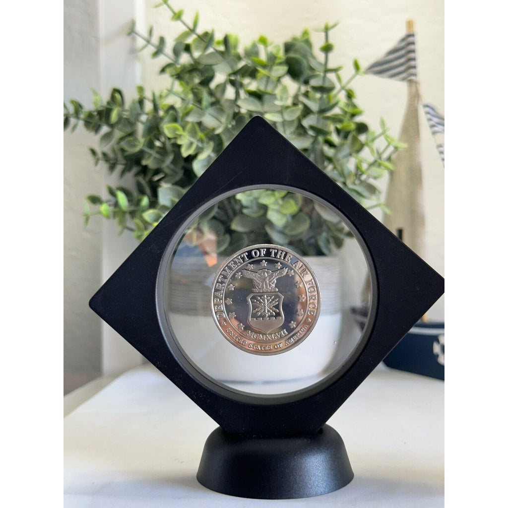 US AIR FORCE (JAG) JUDGE ADVOCATE GENERAL'S CORPS Challenge Coin W/ Display Case