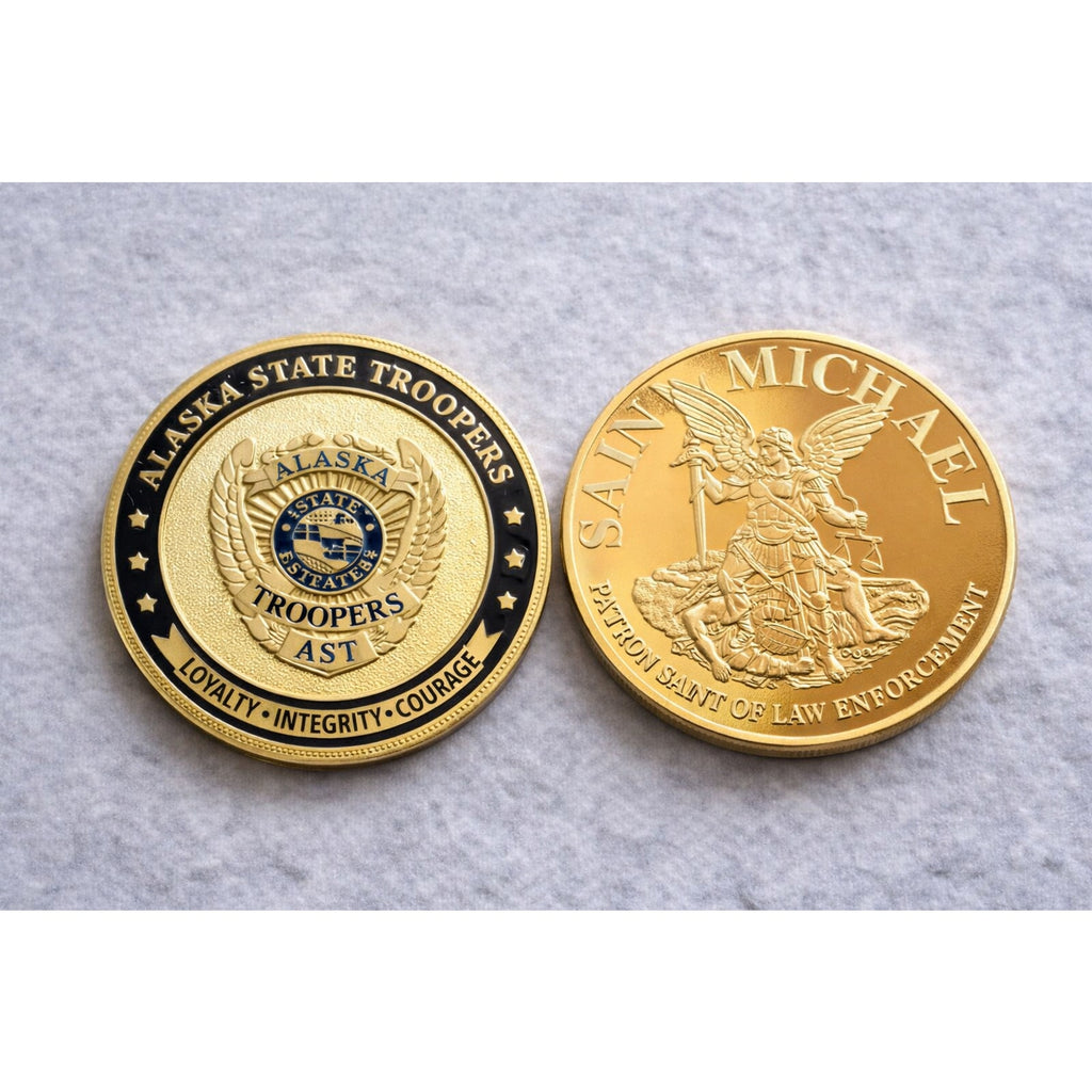 ALASKA STATE TROOPERS Police Officer Retirement Award