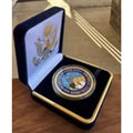 Department of Energy (DOE) Challenge Coin With Blue Velvet Case. Fast Shipping!