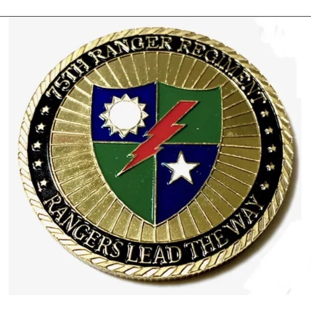 2pcs Army Rank Captain O-3 And Rangers Special Operation CHALLENGE COINS