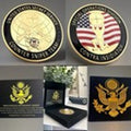 United States SECRET SERVICE-COUNTER SNIPER Team Challenge Coin USSS W Case