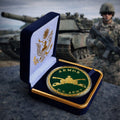 US Army Armor Combat Branch Challenge Coin ·FAST SHIPPING· ·NEW· with case