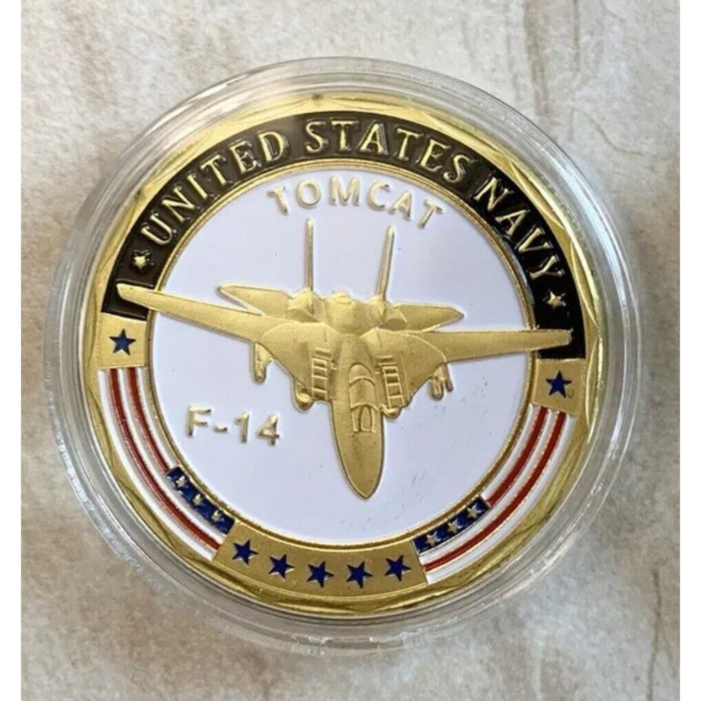 F-14 Tomcat Challenge Coin United States Navy USN