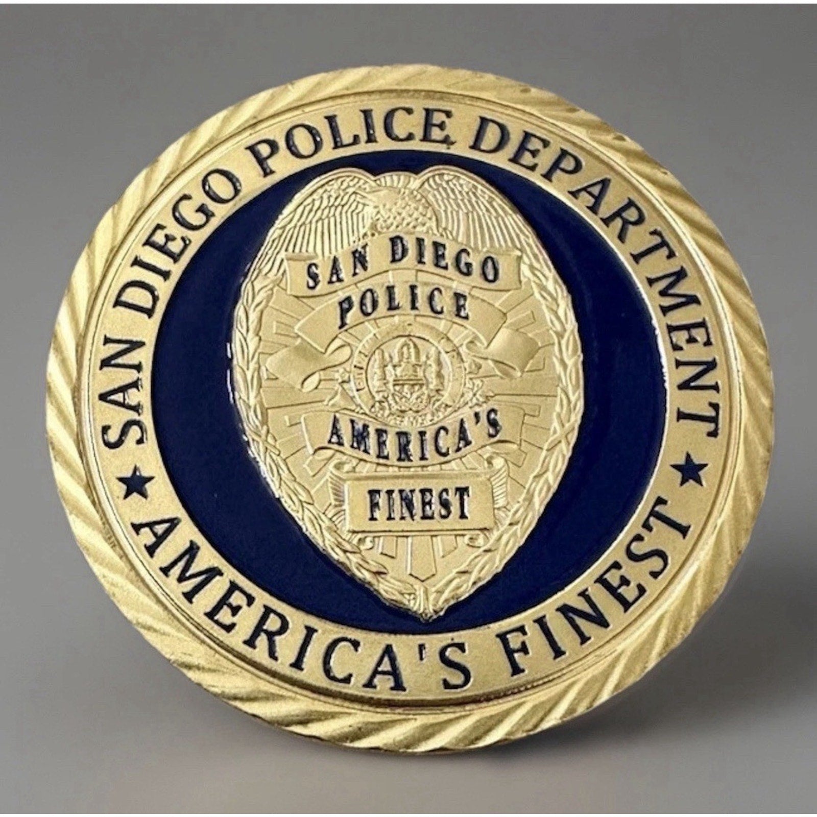 CITY OF SAN DIEGO POLICE DEPT Challenge Coin. Fast shipping!