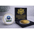 ENVIRONMENTAL PROTECTION AGENCY (EPA) Challenge Coin w/ Retirement Award