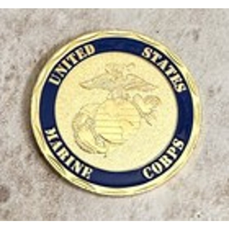 US Marine Corps 2nd MARINE REGIMENT Challenge Coin W/ Case Retirement Award!