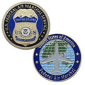 Federal Air Marshal 9/11 FLIGHT 93 Special Agent COIN w/ Achievement Award