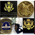 METROPOLITAIN POLICE OF THE DISTRICT OF COLUMBIA OFFICER'S CHALLENGE COIN USA