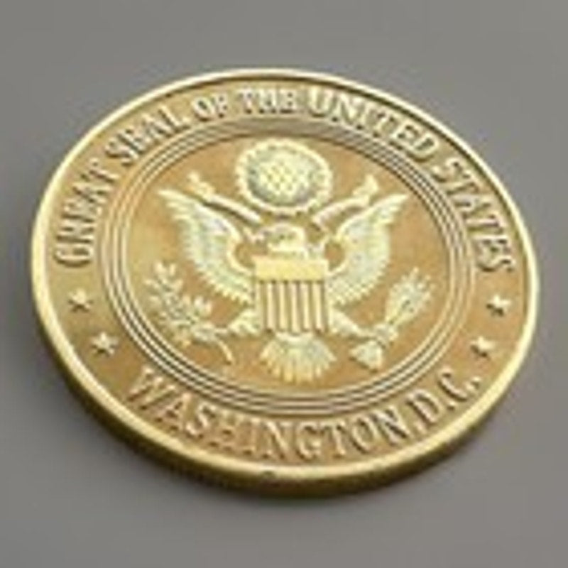 Department of Energy (DOE) Challenge Coin With Blue Velvet Case. Fast Shipping!