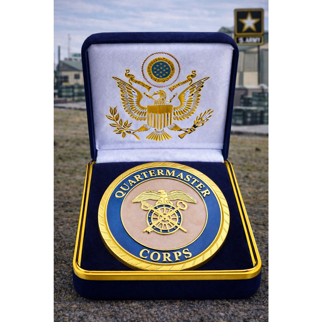 U.S. Army Quartermaster Corps Challenge Coin ·FAST SHIPPING· ·NEW·