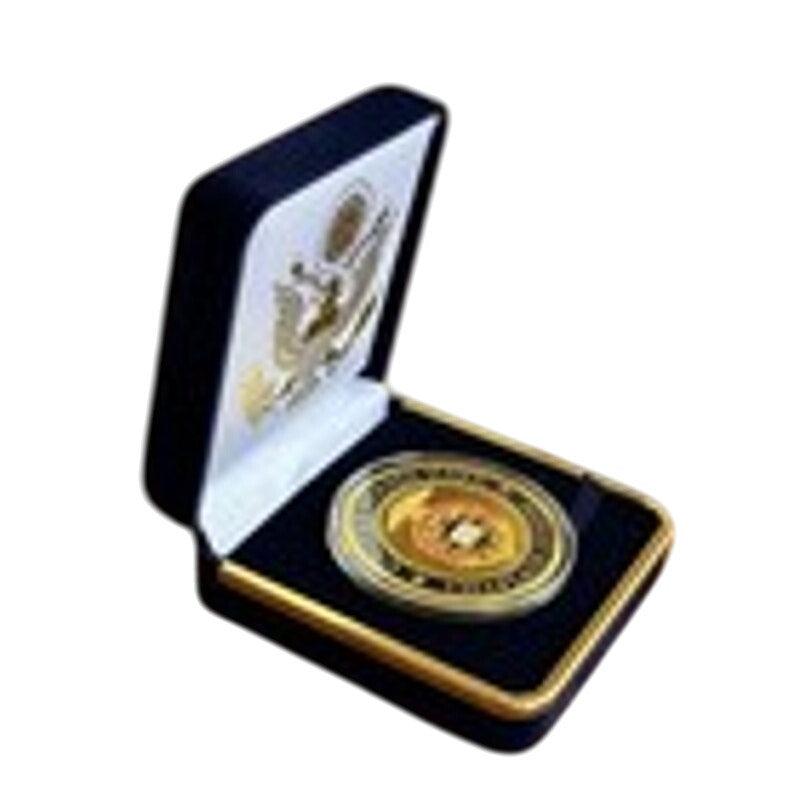 Department of Energy (DOE) Challenge Coin With Blue Velvet Case. Fast Shipping!
