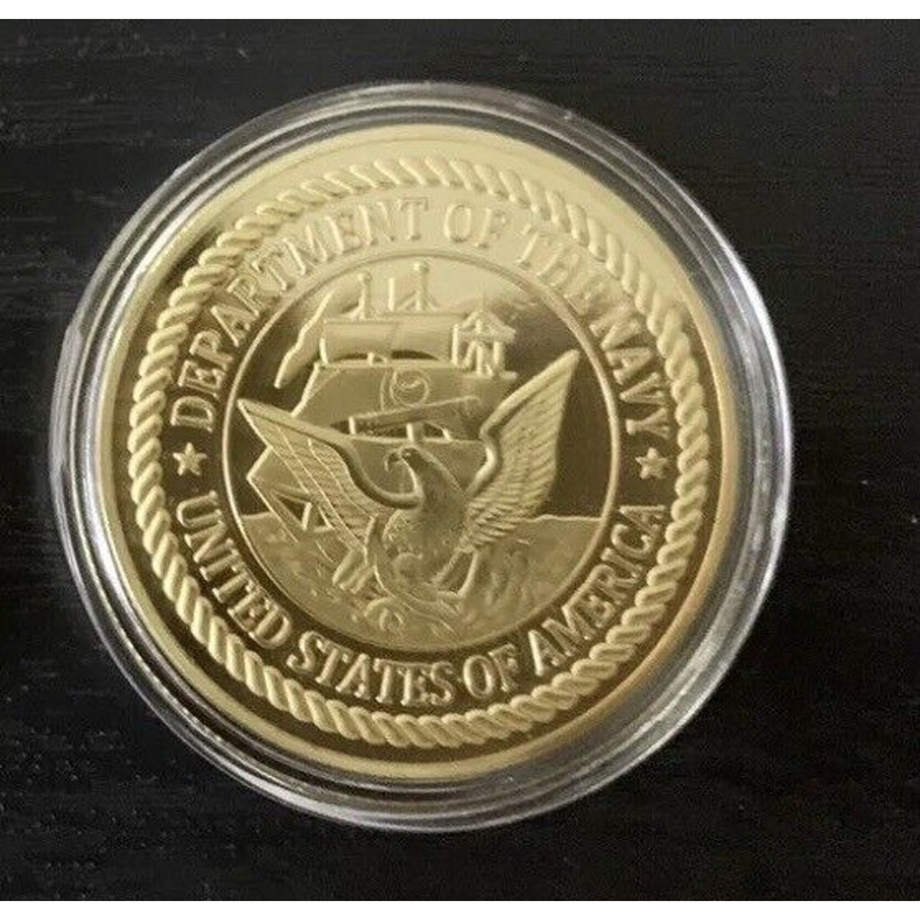 US Navy - Navy SEAL Team Ten 10 Challenge Coin USN