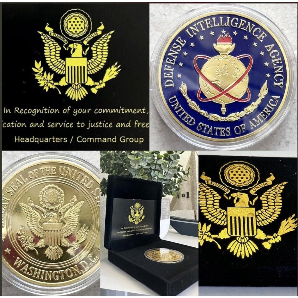 Defense Intelligence Agency (DIA) Challenge Coin fast ship USA