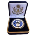 Department of Energy (DOE) Challenge Coin With Blue Velvet Case. Fast Shipping!