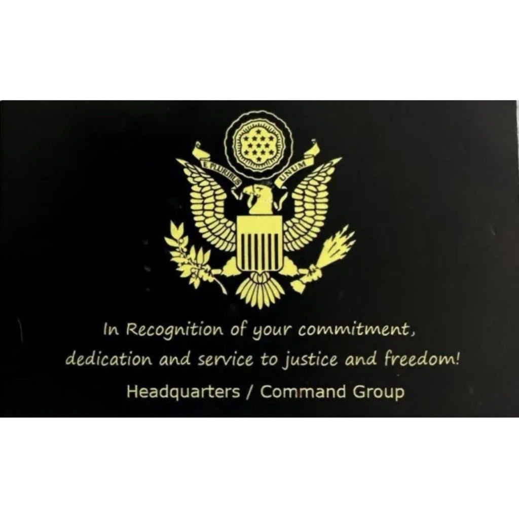 SEC-UNITED STATES SECURITIES AND EXCHANGE COMMISSION-Challenge Coin With Case