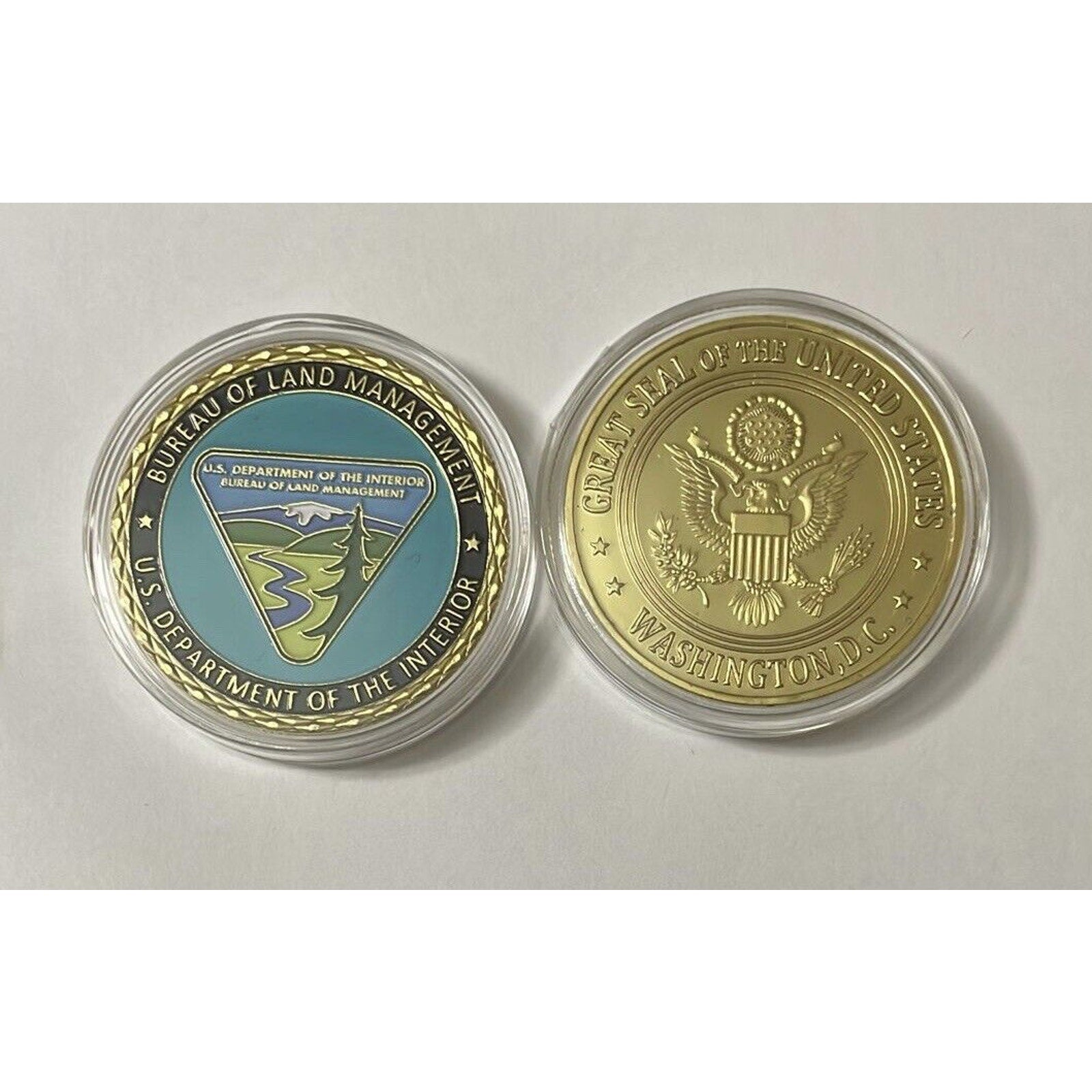 BUREAU OF LAND MANAGEMENT/US DEPARTMENT OF THE INTERIOR-coin Retirement Award