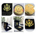 CITY OF DALLAS Police Dept. Challenge Coin With Special Velvet Case