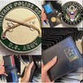 MILITARY POLICE Officer -Army withCredential coin holder wallet