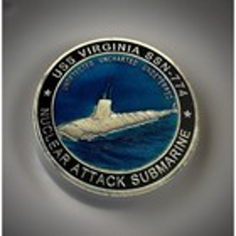 USN USS VIRGINIA SSN 774 NUCLEAR WARFARE ATTACK SUBMARINE ( Trump New Line)