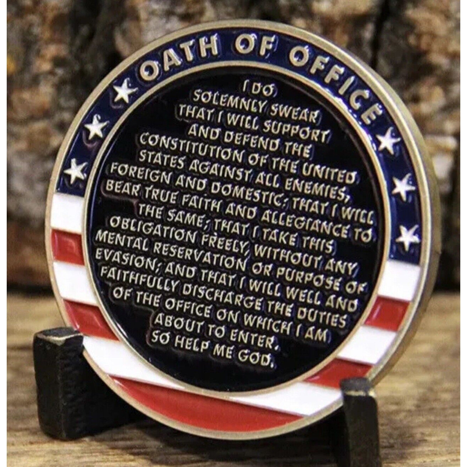 2pcs Army Rank Captain O-3 And 2nd LT First Salute Oath Of Office CHALLENGE