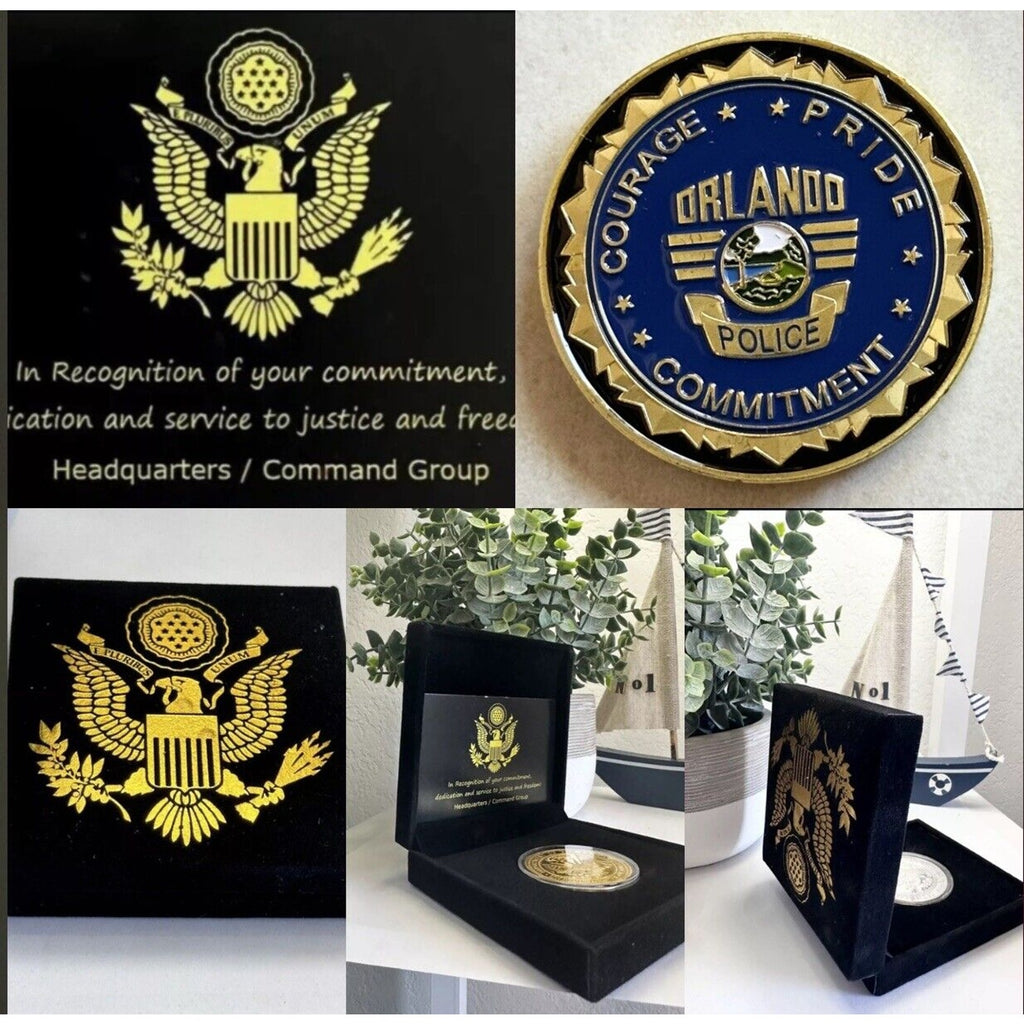 City of Orlando Police Officer Department Officer Florida FL Challenge Coin