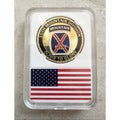 US ARMY TEN INFANTRY 10th MOUNTAIN DIVISION COMBAT Challenge Coin