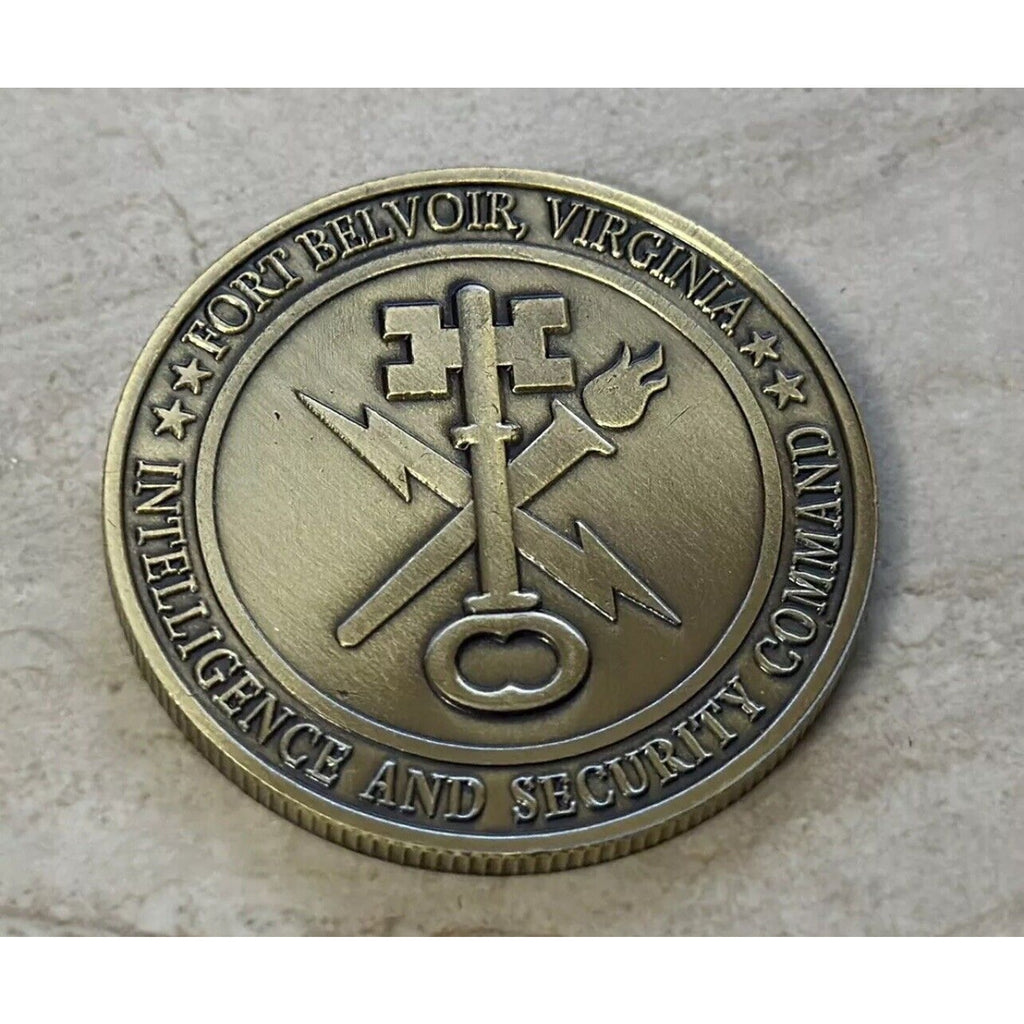 2pcs Army Rank Captain O-3 And Counter Intelligence Officer/. CHALLENGE COINS