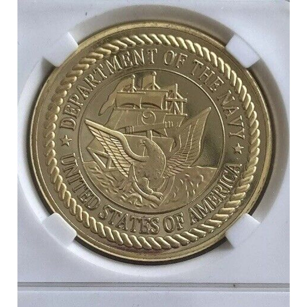 F-14 Tomcat United States Navy USN Navy Presidential Gift Box Coin