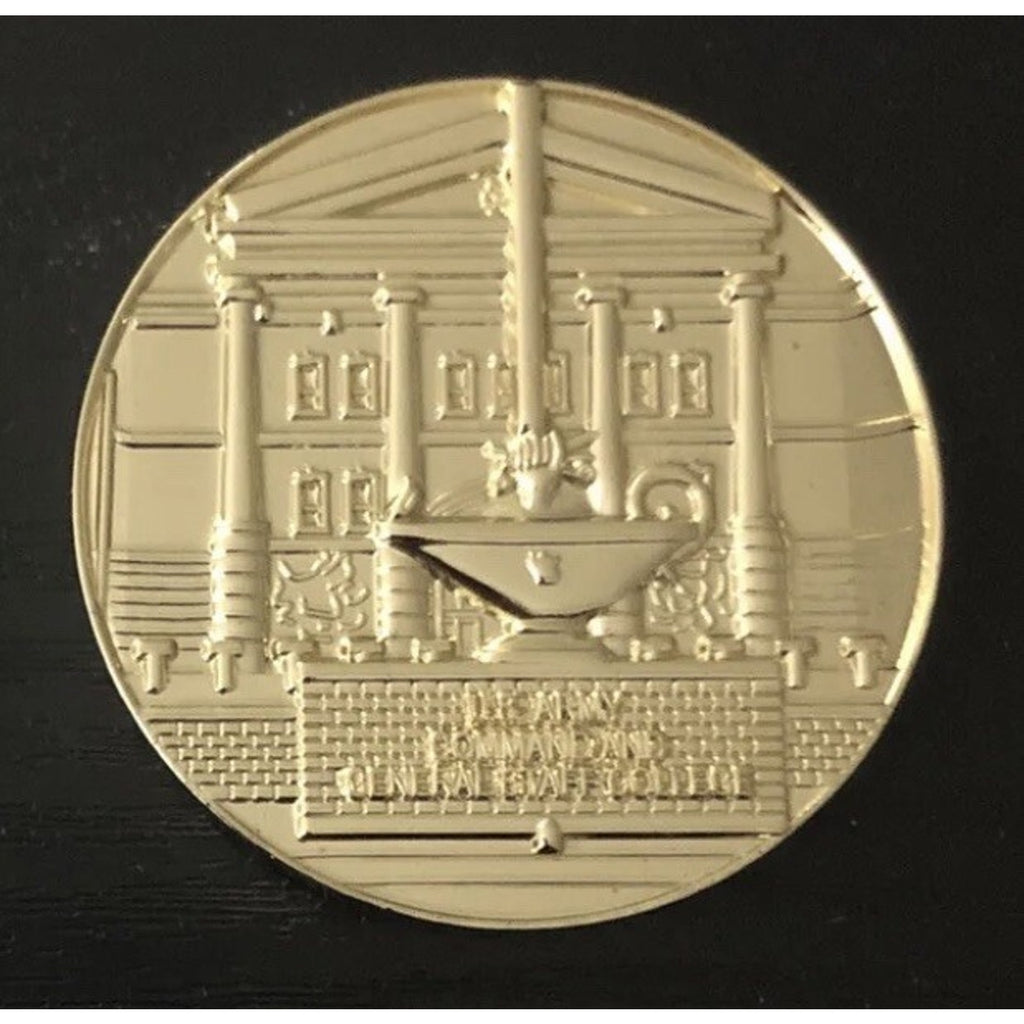 US army Command And General Staff College CGSC ILE w/ Achievement Award